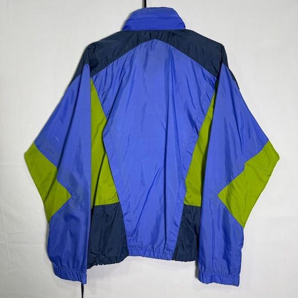 Vintage Nike Windbreaker Embroidered Swoosh Jacket Men’s Large 90s‎ White Tag - Picture 2 of 5